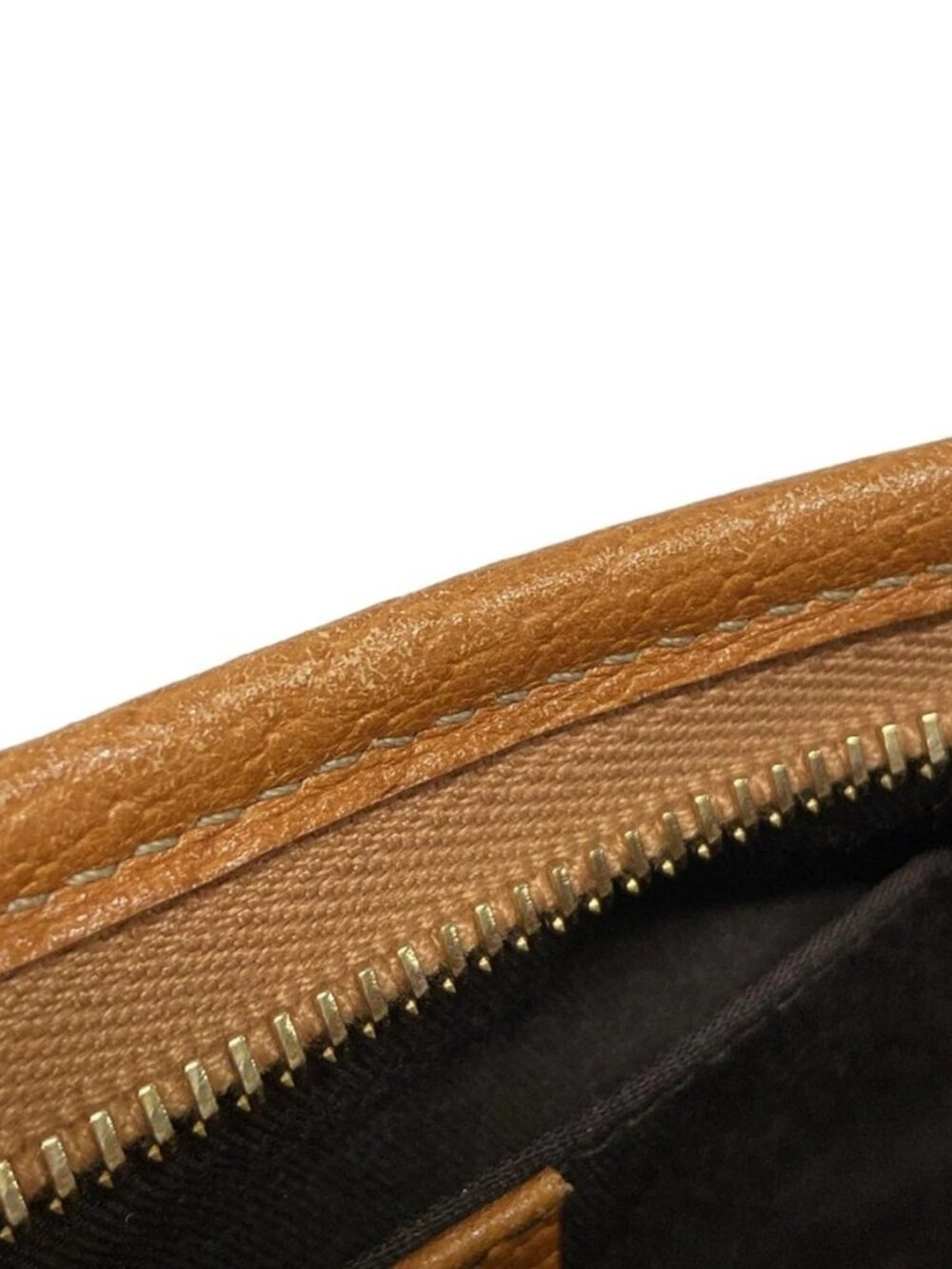 GUCCI GG Pattern, Abbey 130939 Beige Dark Brown Brown Jacquard Leather Handbag - Picture 13 of 16